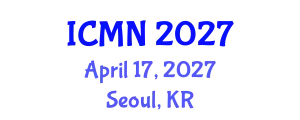 International Conference on Microfluidics and Nanofluidics (ICMN) April 17, 2027 - Seoul, Republic of Korea
