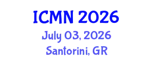 International Conference on Microfluidics and Nanofluidics (ICMN) July 03, 2026 - Santorini, Greece