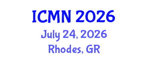 International Conference on Microfluidics and Nanofluidics (ICMN) July 24, 2026 - Rhodes, Greece