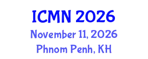 International Conference on Microfluidics and Nanofluidics (ICMN) November 11, 2026 - Phnom Penh, Cambodia