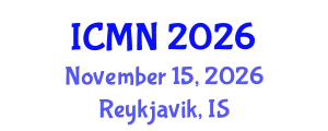 International Conference on Microfluidics and Nanofluidics (ICMN) November 15, 2026 - Reykjavik, Iceland