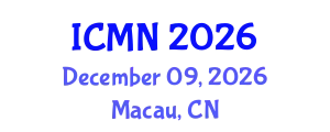 International Conference on Microfluidics and Nanofluidics (ICMN) December 09, 2026 - Macau, China