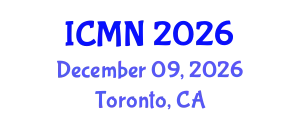 International Conference on Microfluidics and Nanofluidics (ICMN) December 09, 2026 - Toronto, Canada