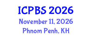 International Conference on Political and Behavioral Sciences (ICPBS) November 11, 2026 - Phnom Penh, Cambodia