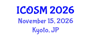 International Conference on Orthopaedics and Sports Medicine (ICOSM) November 15, 2026 - Kyoto, Japan