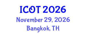 International Conference on Orthopedics and Traumatology (ICOT) November 29, 2026 - Bangkok, Thailand