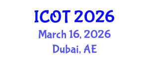 International Conference on Orthopedics and Traumatology (ICOT) March 16, 2026 - Dubai, United Arab Emirates