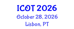 International Conference on Orthopedics and Traumatology (ICOT) October 28, 2026 - Lisbon, Portugal