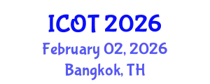 International Conference on Orthopedics and Traumatology (ICOT) February 02, 2026 - Bangkok, Thailand