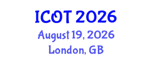 International Conference on Orthopedics and Traumatology (ICOT) August 19, 2026 - London, United Kingdom