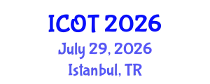 International Conference on Orthopedics and Traumatology (ICOT) July 29, 2026 - Istanbul, Turkey
