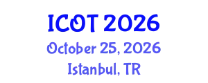 International Conference on Orthopedics and Traumatology (ICOT) October 25, 2026 - Istanbul, Turkey