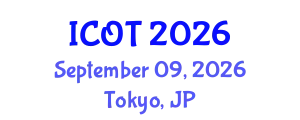 International Conference on Orthopedics and Traumatology (ICOT) September 09, 2026 - Tokyo, Japan