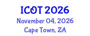International Conference on Orthopedics and Traumatology (ICOT) November 04, 2026 - Cape Town, South Africa