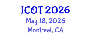 International Conference on Orthopedics and Traumatology (ICOT) May 18, 2026 - Montreal, Canada