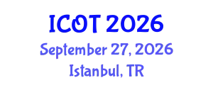 International Conference on Orthopedics and Traumatology (ICOT) September 27, 2026 - Istanbul, Turkey