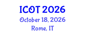 International Conference on Orthopedics and Traumatology (ICOT) October 18, 2026 - Rome, Italy