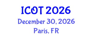 International Conference on Orthopedics and Traumatology (ICOT) December 30, 2026 - Paris, France