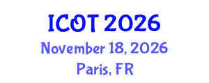 International Conference on Orthopedics and Traumatology (ICOT) November 18, 2026 - Paris, France