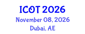 International Conference on Orthopedics and Traumatology (ICOT) November 08, 2026 - Dubai, United Arab Emirates