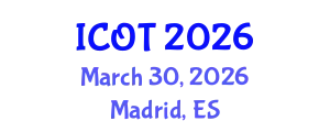 International Conference on Orthopedics and Traumatology (ICOT) March 30, 2026 - Madrid, Spain