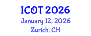 International Conference on Orthopedics and Traumatology (ICOT) January 12, 2026 - Zurich, Switzerland