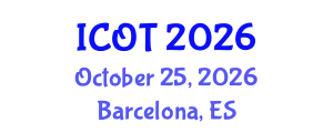 International Conference on Orthopedics and Traumatology (ICOT) October 25, 2026 - Barcelona, Spain