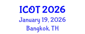 International Conference on Orthopedics and Traumatology (ICOT) January 19, 2026 - Bangkok, Thailand