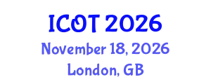 International Conference on Orthopedics and Traumatology (ICOT) November 18, 2026 - London, United Kingdom