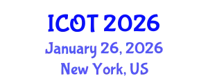 International Conference on Orthopedics and Traumatology (ICOT) January 26, 2026 - New York, United States