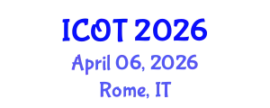 International Conference on Orthopedics and Traumatology (ICOT) April 06, 2026 - Rome, Italy