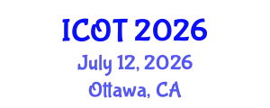 International Conference on Orthopedics and Traumatology (ICOT) July 12, 2026 - Ottawa, Canada
