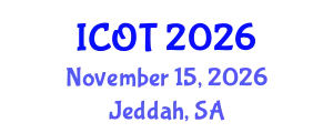 International Conference on Orthopedics and Traumatology (ICOT) November 15, 2026 - Jeddah, Saudi Arabia
