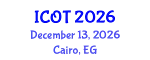 International Conference on Orthopedics and Traumatology (ICOT) December 13, 2026 - Cairo, Egypt