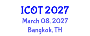 International Conference on Orthopedics and Traumatology (ICOT) March 08, 2027 - Bangkok, Thailand