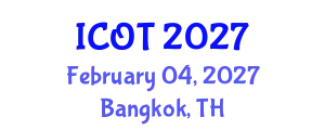 International Conference on Orthopedics and Traumatology (ICOT) February 04, 2027 - Bangkok, Thailand