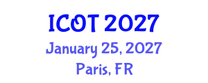 International Conference on Orthopedics and Traumatology (ICOT) January 25, 2027 - Paris, France