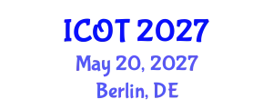 International Conference on Orthopedics and Traumatology (ICOT) May 20, 2027 - Berlin, Germany