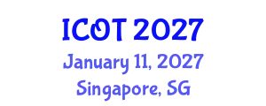 International Conference on Orthopedics and Traumatology (ICOT) January 11, 2027 - Singapore, Singapore