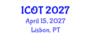 International Conference on Orthopedics and Traumatology (ICOT) April 15, 2027 - Lisbon, Portugal