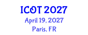 International Conference on Orthopedics and Traumatology (ICOT) April 19, 2027 - Paris, France