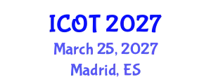 International Conference on Orthopedics and Traumatology (ICOT) March 25, 2027 - Madrid, Spain