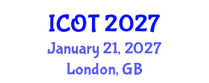 International Conference on Orthopedics and Traumatology (ICOT) January 21, 2027 - London, United Kingdom