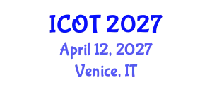 International Conference on Orthopedics and Traumatology (ICOT) April 12, 2027 - Venice, Italy