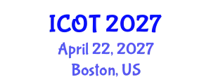 International Conference on Orthopedics and Traumatology (ICOT) April 22, 2027 - Boston, United States