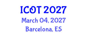 International Conference on Orthopedics and Traumatology (ICOT) March 04, 2027 - Barcelona, Spain