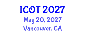 International Conference on Orthopedics and Traumatology (ICOT) May 20, 2027 - Vancouver, Canada