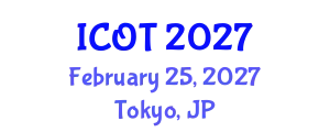 International Conference on Orthopedics and Traumatology (ICOT) February 25, 2027 - Tokyo, Japan