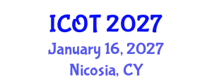 International Conference on Orthopedics and Traumatology (ICOT) January 16, 2027 - Nicosia, Cyprus