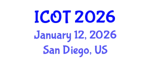 International Conference on Orthopedics and Traumatology (ICOT) January 12, 2026 - San Diego, United States
